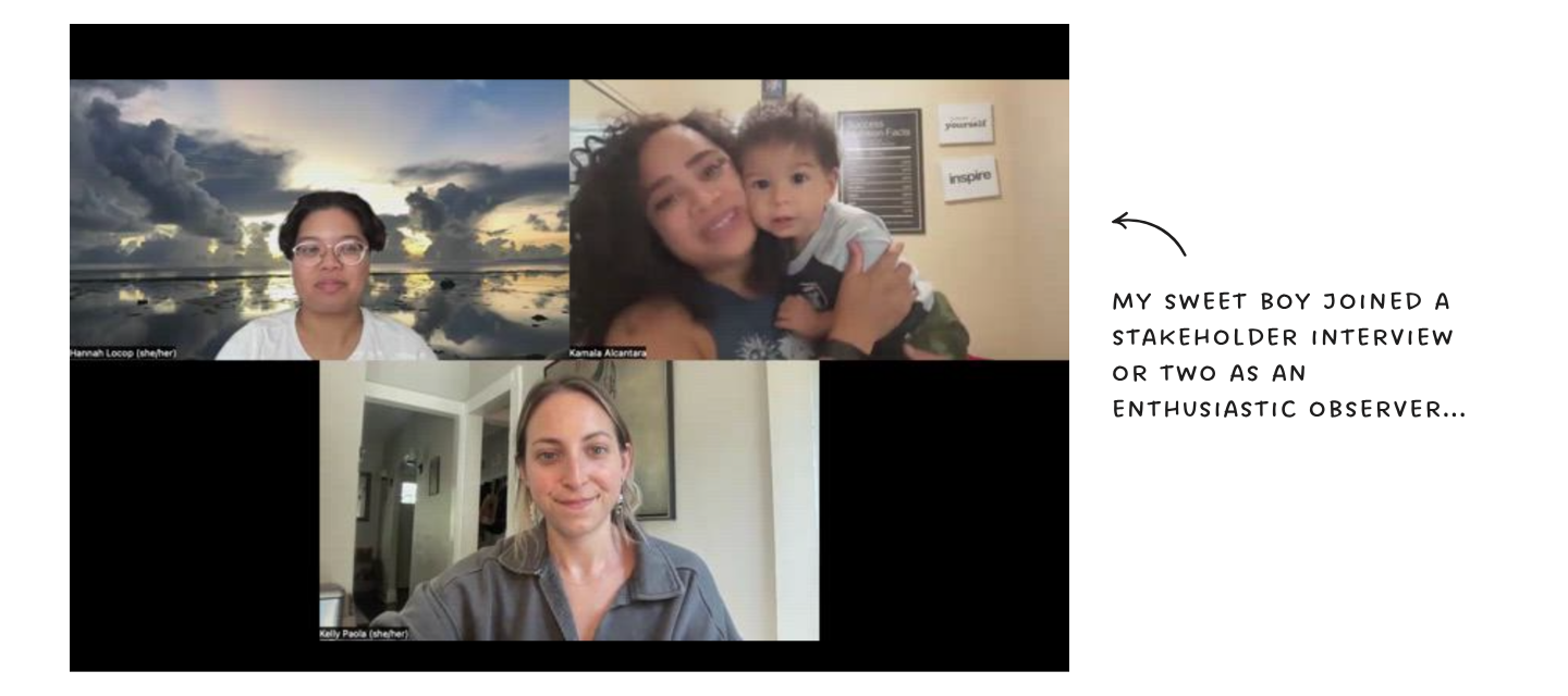 zoom interview screenshot